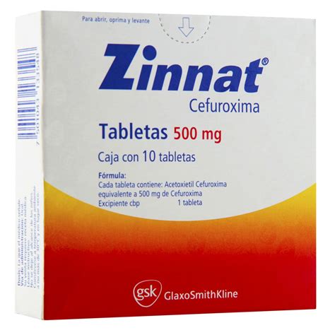ZINNAT TABLETS 500MG .